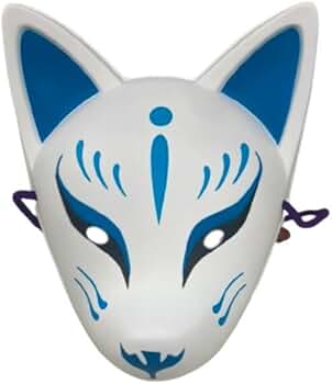 Amazon.co.jp: [SMILE JAPAN FACTORY] お面 狐面 天狐 きつね